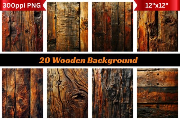 20 Wooden Backgrounds: Your Digital Toolkit for Organic Texture