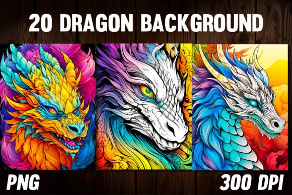 Enchanting Dragon Realms: Fantasy Backgrounds for Your Covers
