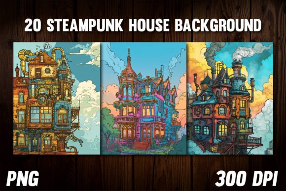 Steampunk House Backgrounds: A Designer's Guide