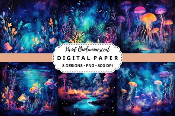 Unlocking the Night: Creative Uses for Vivid Bioluminescent Backgrounds