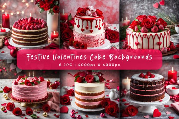 Valentines Cake Decorations Backgrounds: Elevate Your Designs